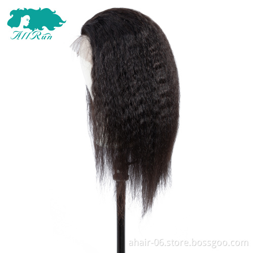 Kinky Straight 360 Lace Wigs ,10-28 Inch 10A 100% Raw Brazilian Virgin Human Hair In Stock, Can Be Used For At Least 3 Years